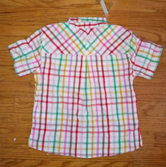 Gingham Cath Kids Kidston button down size 5-6 new - Picture 4 of 4